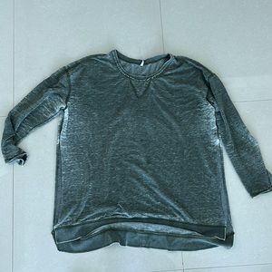Z Supply Open Sided Light Sweatshirt